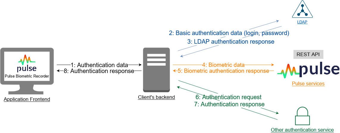 Pulse integration schema